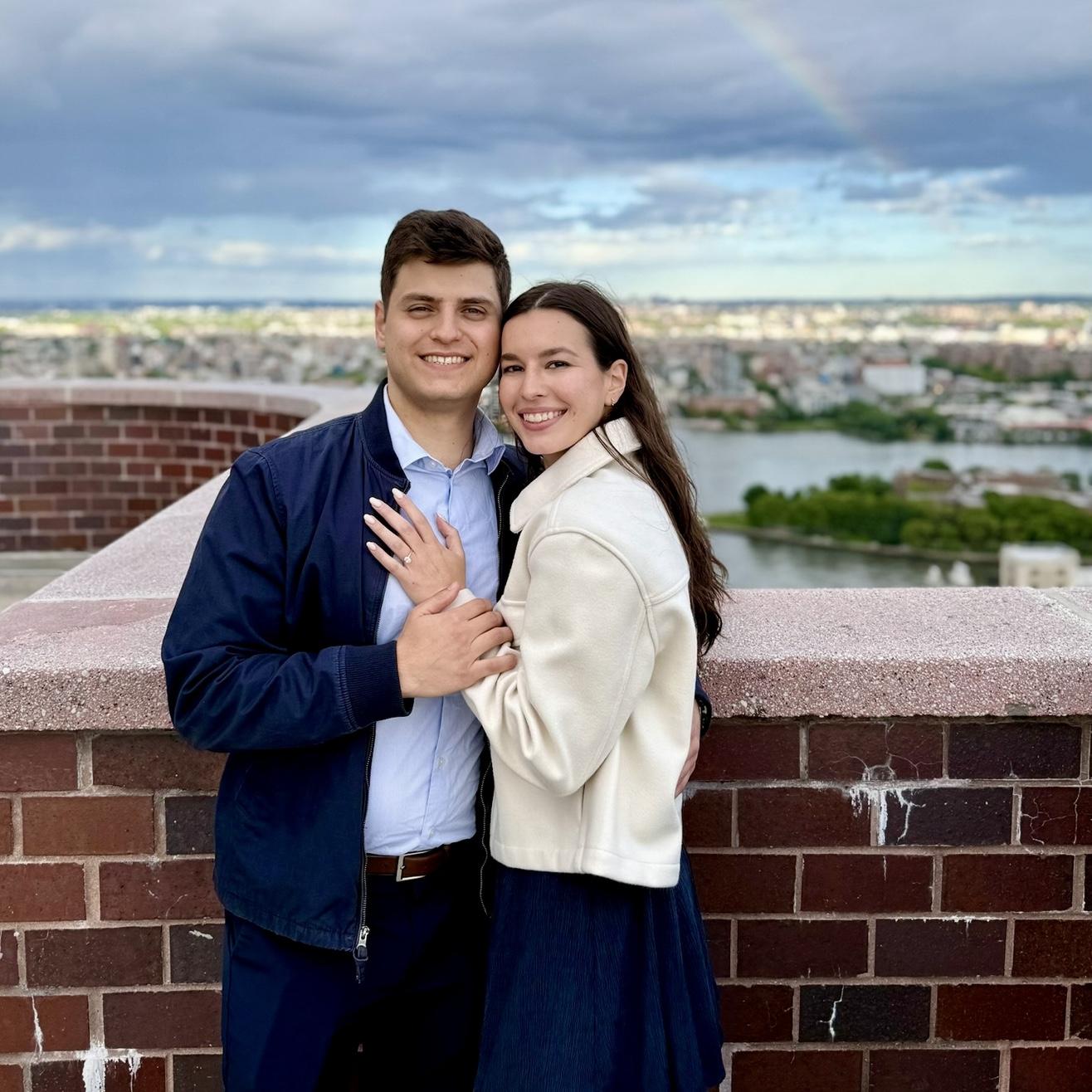 The day we got engaged!