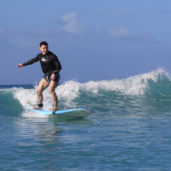 Surf Lessons For Two Waikiki Beach on Our Honeymoon