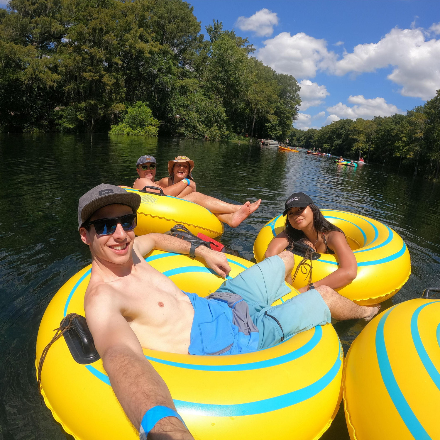 Family time tubing - Rainbow River, FL