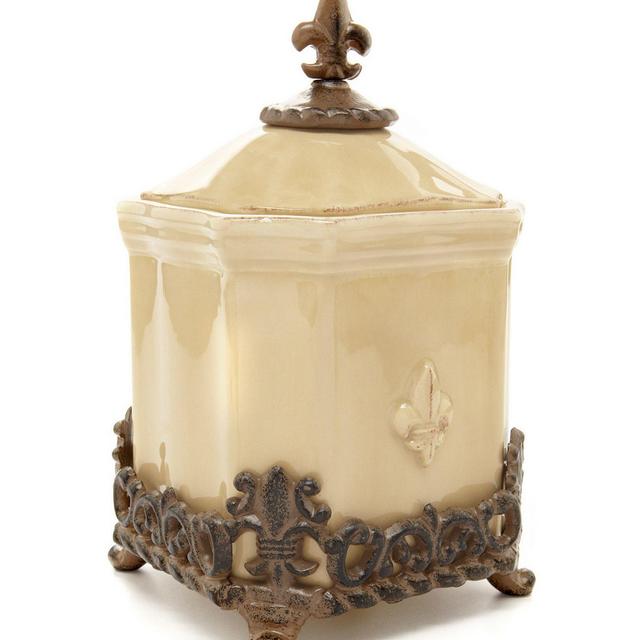 ArtiminoFleur-de-Lis Canister