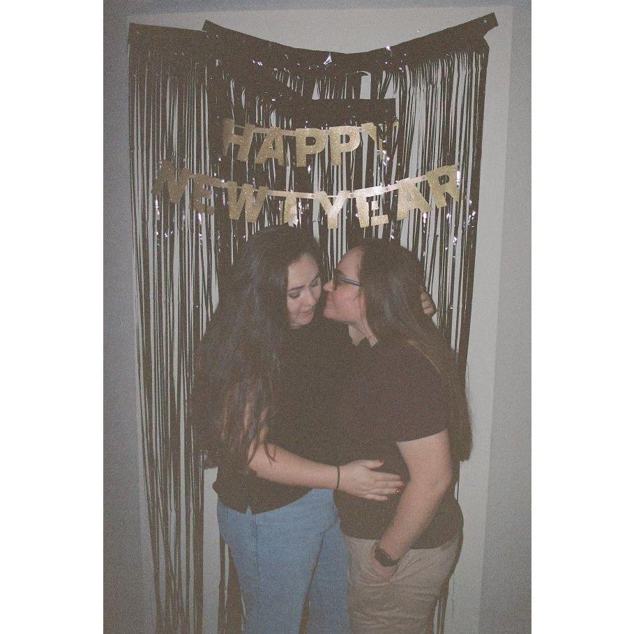 New Year's 2022 - snapped by Amy's roommate Julia