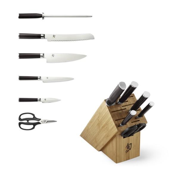 Shun Classic 7-Piece Essential Knife Block Set