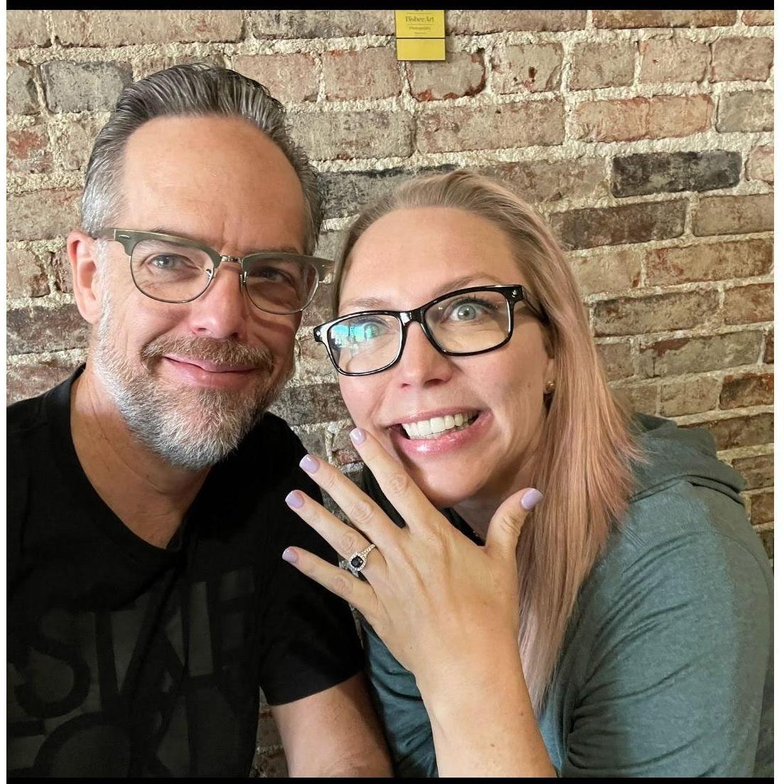 We got engaged in Bisbee and had brunch at Bisbee Breakfast Club.