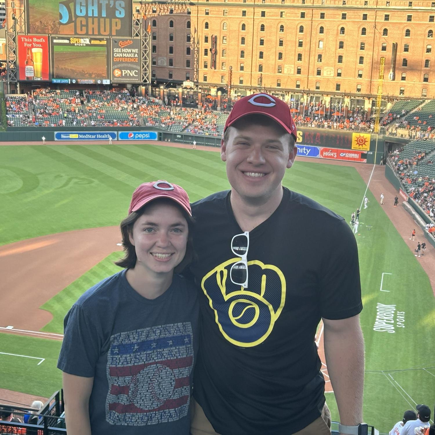 Oriole Park, part of baseball road trip 2023