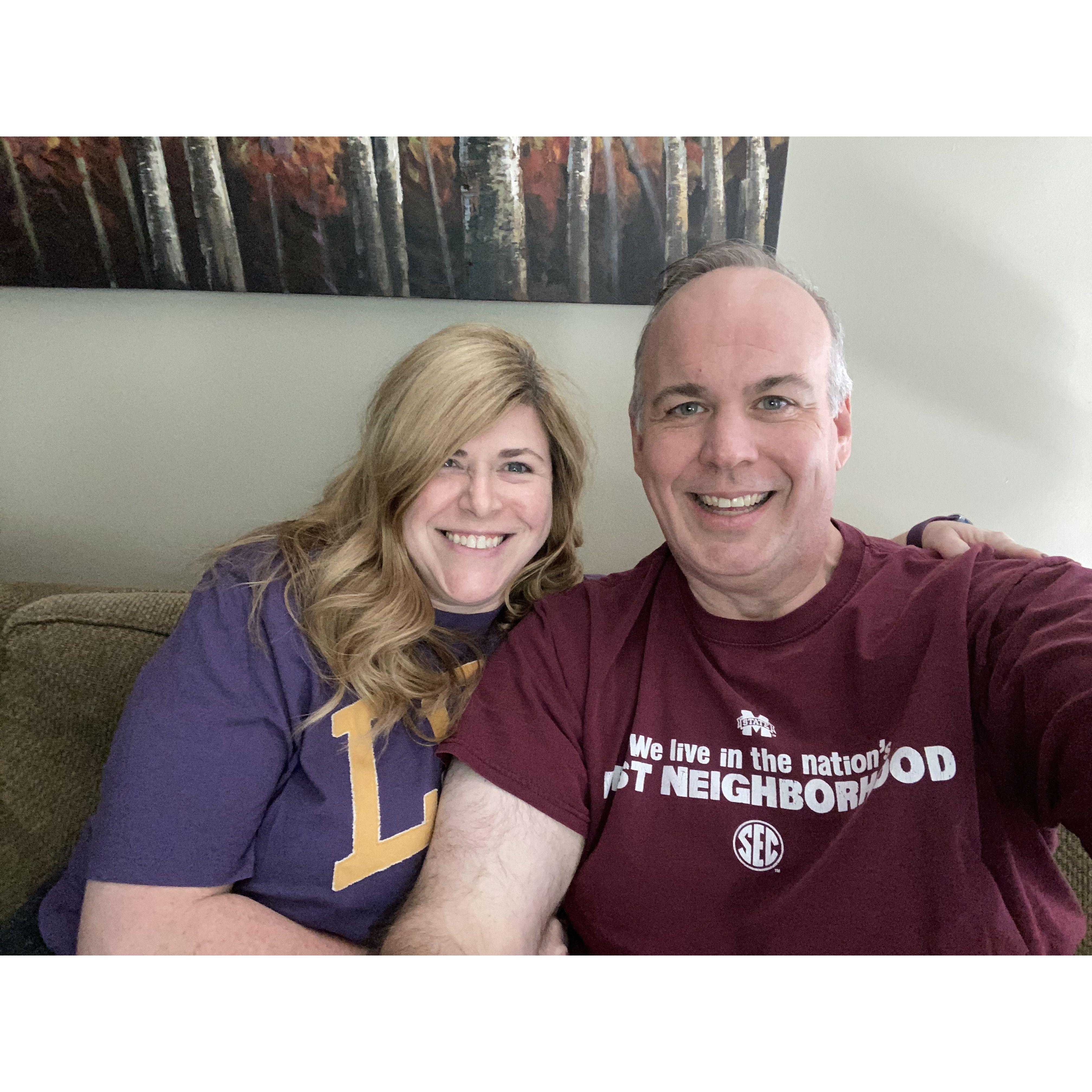 We will be a house divided only when LSU plays MSU