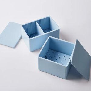 Capabunga Cheese Vault Reusable Storage Container, Blue