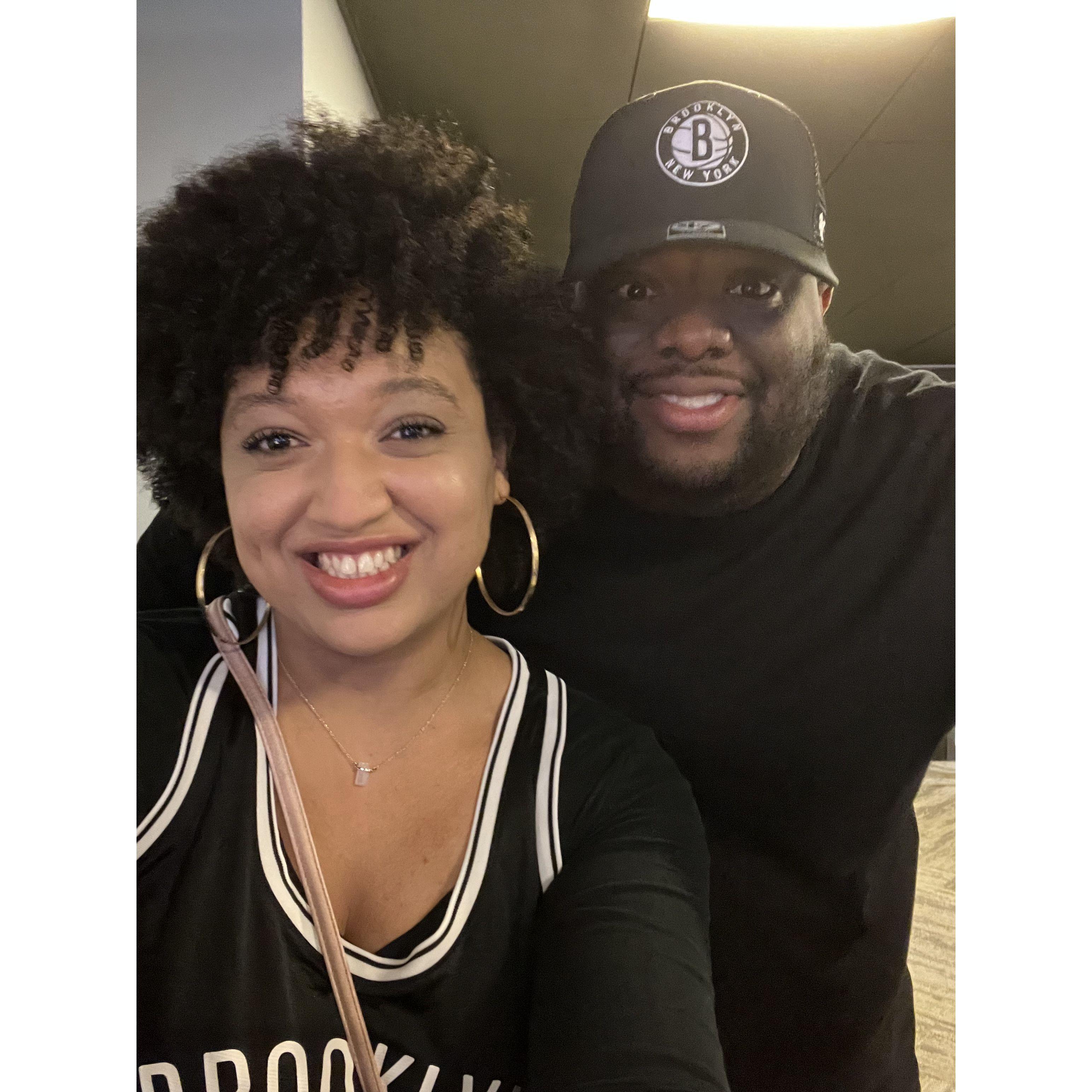 2022 - David & Brianna's First Brooklyn Nets Suite Game