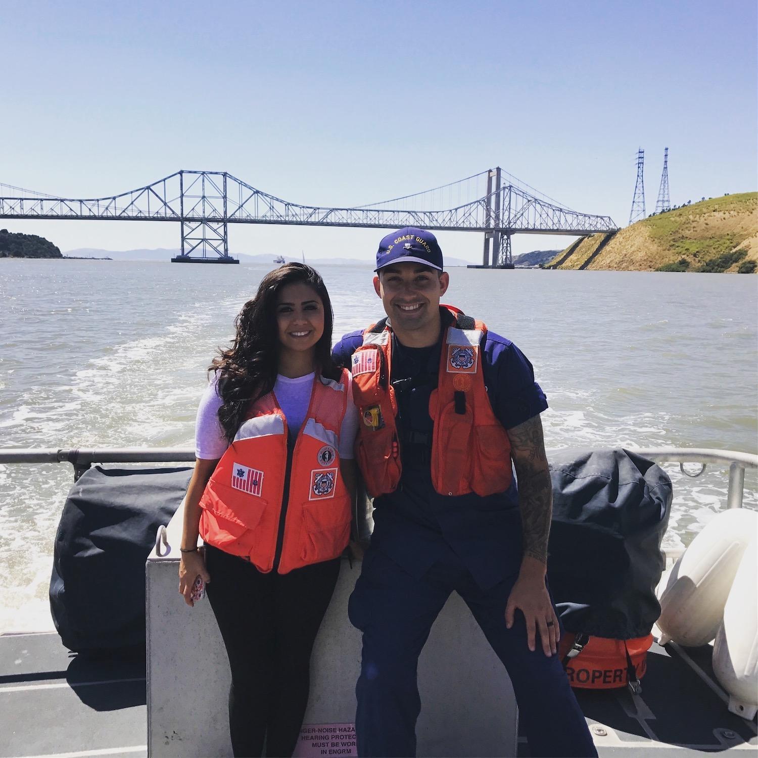 Faina's first dependency cruise at station Vallejo- Vallejo, CA.