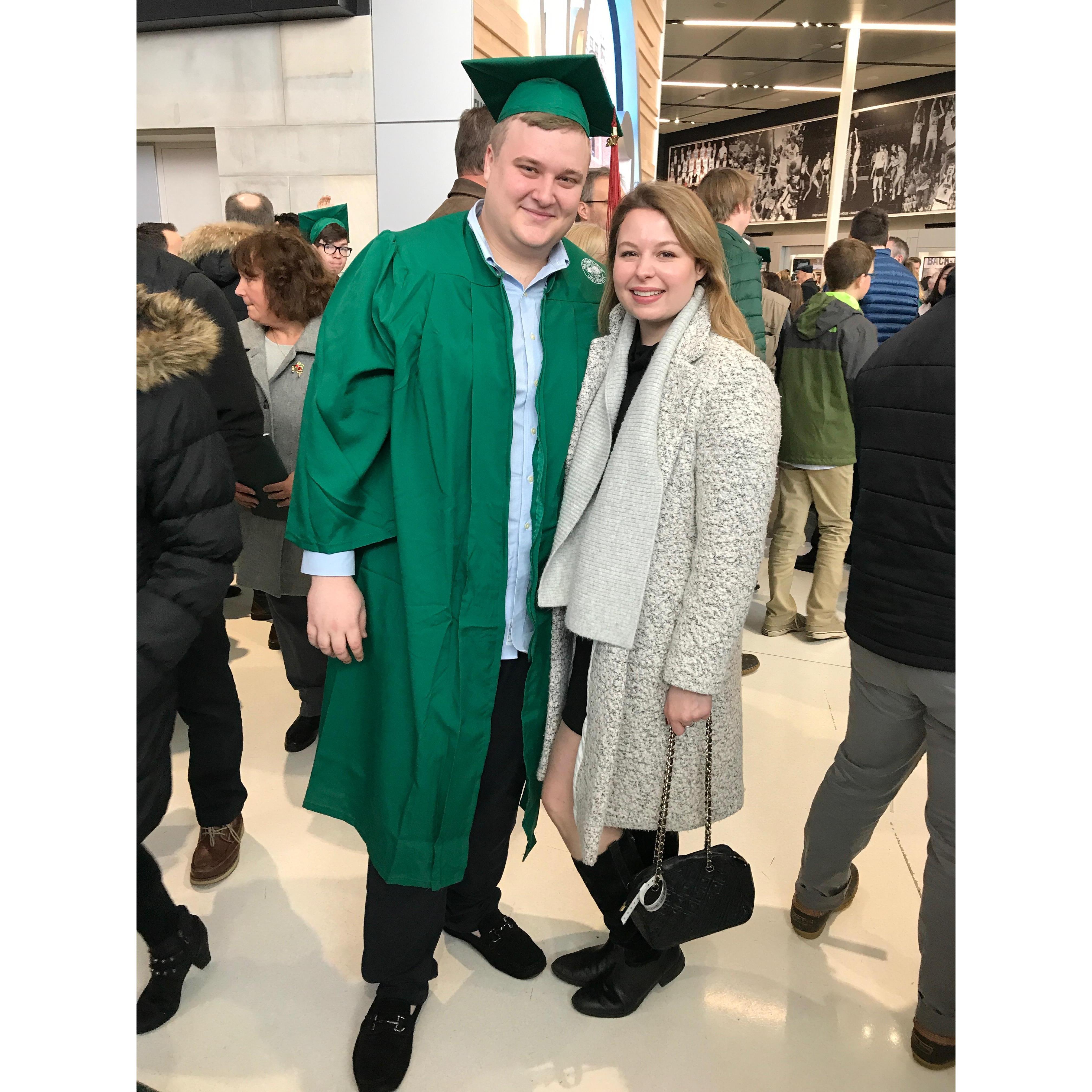 Go Green! Go White! Go Chris!