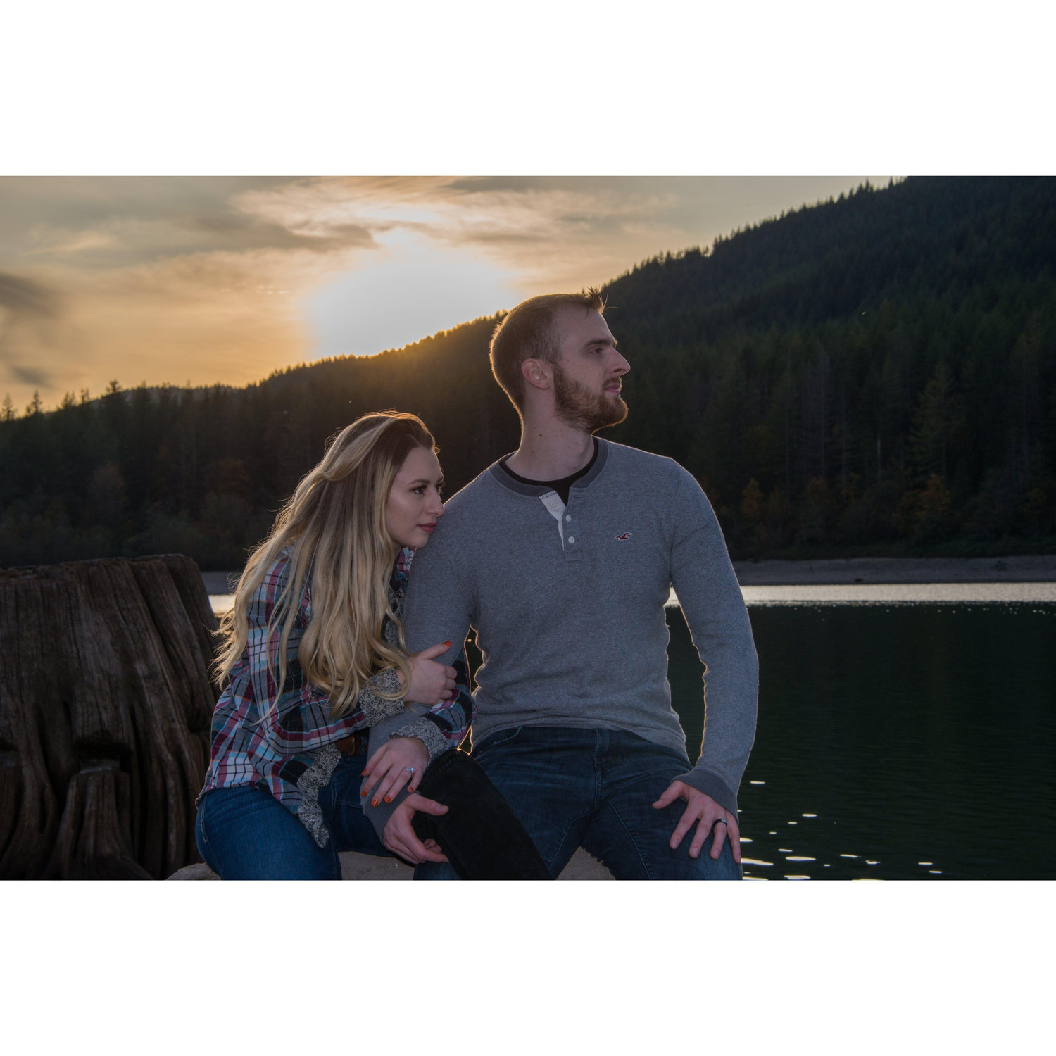Engagement photo shoot with Cheri Jensen