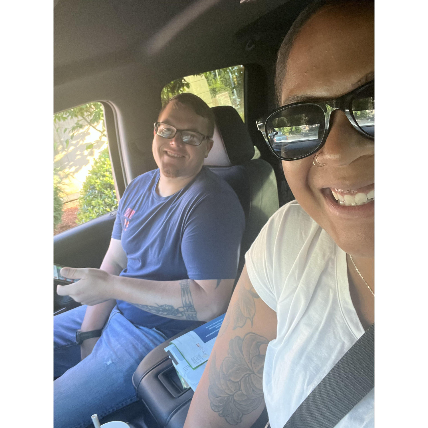 On our way to meet our baby boy!!
