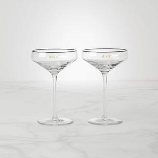 Cheers To Us 2-Piece Martini Glass Set