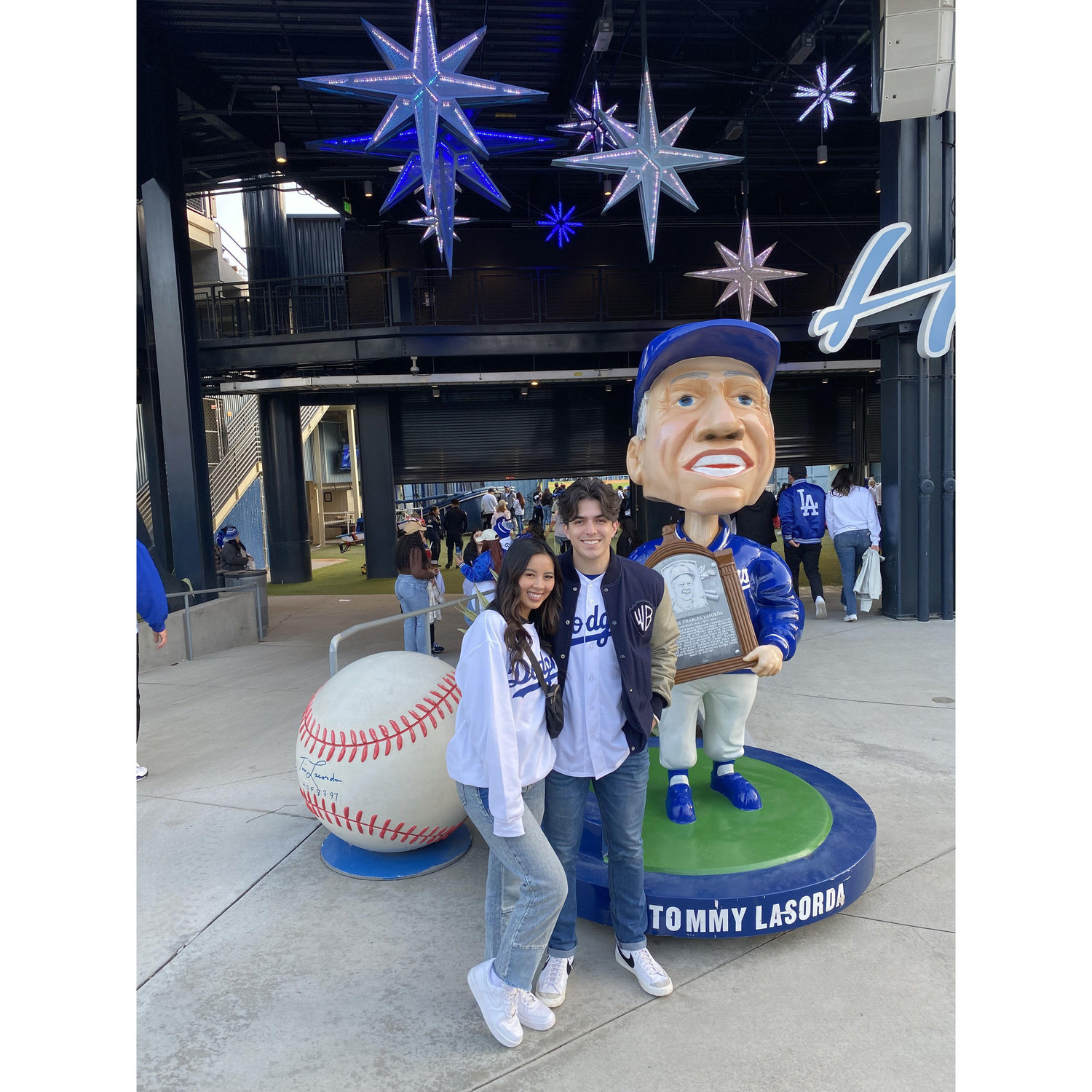 April 14, 2023 - Dodgers vs. Cubs game! (Fun fact: Every Dodgers game they’ve been to together has been a loss 😂)