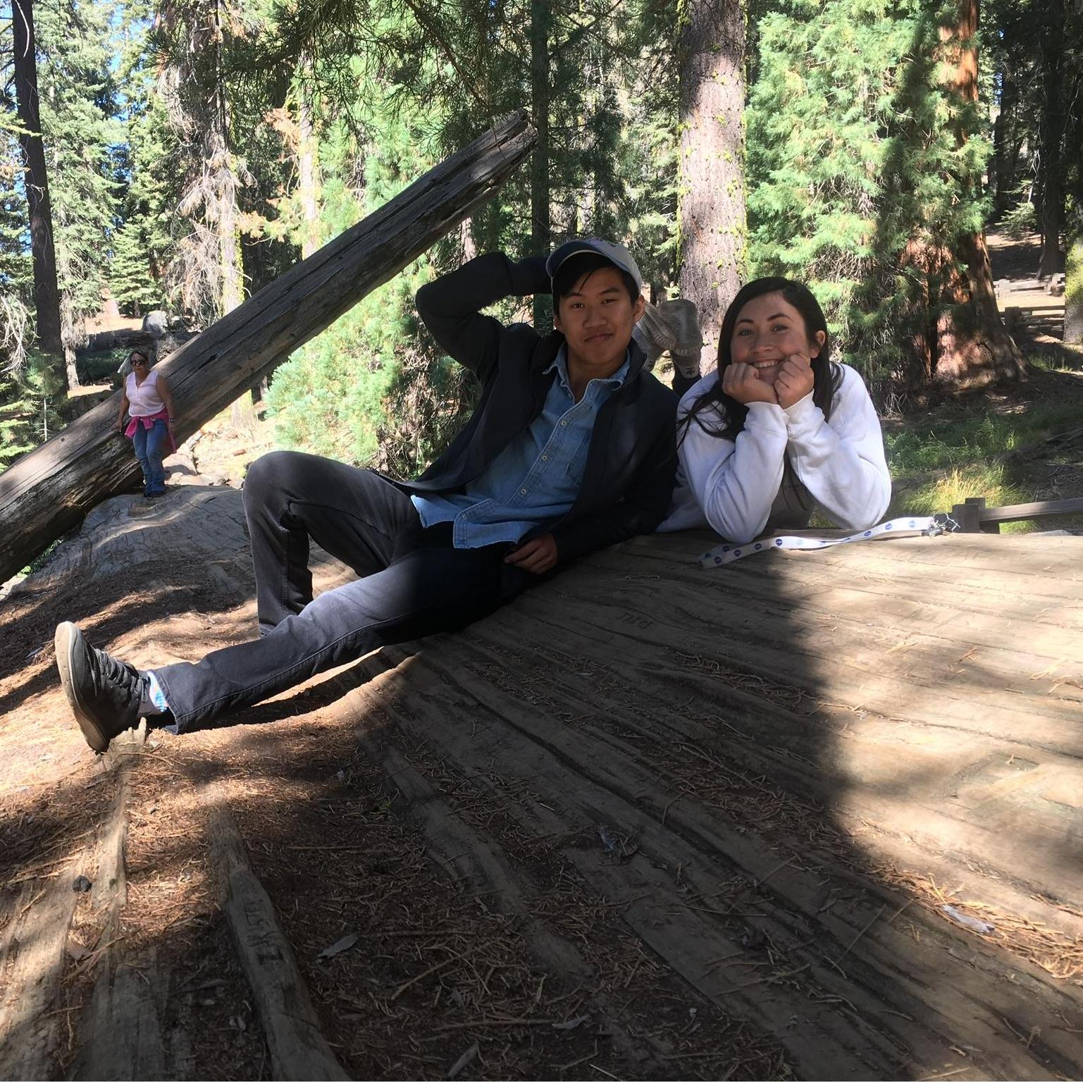 October 7th, 2018 - Sequoia trip during our first week of dating