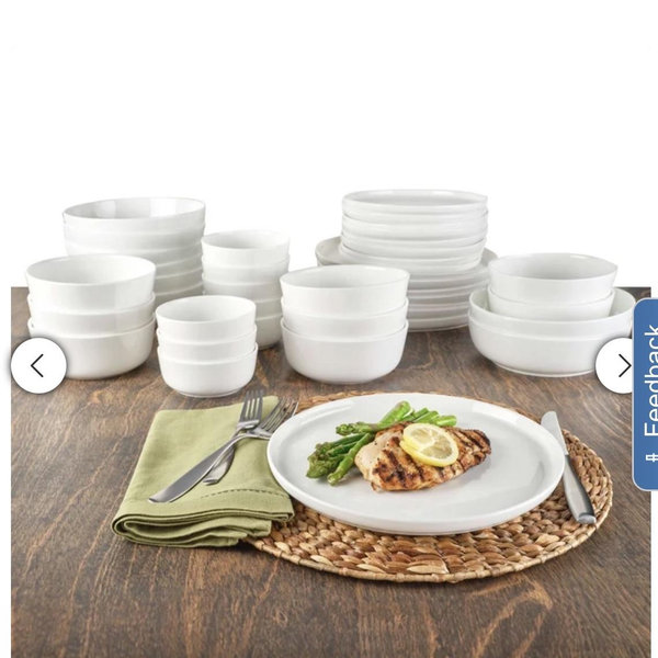 Mikasa Samantha 40-piece Bone China Dinnerware Set