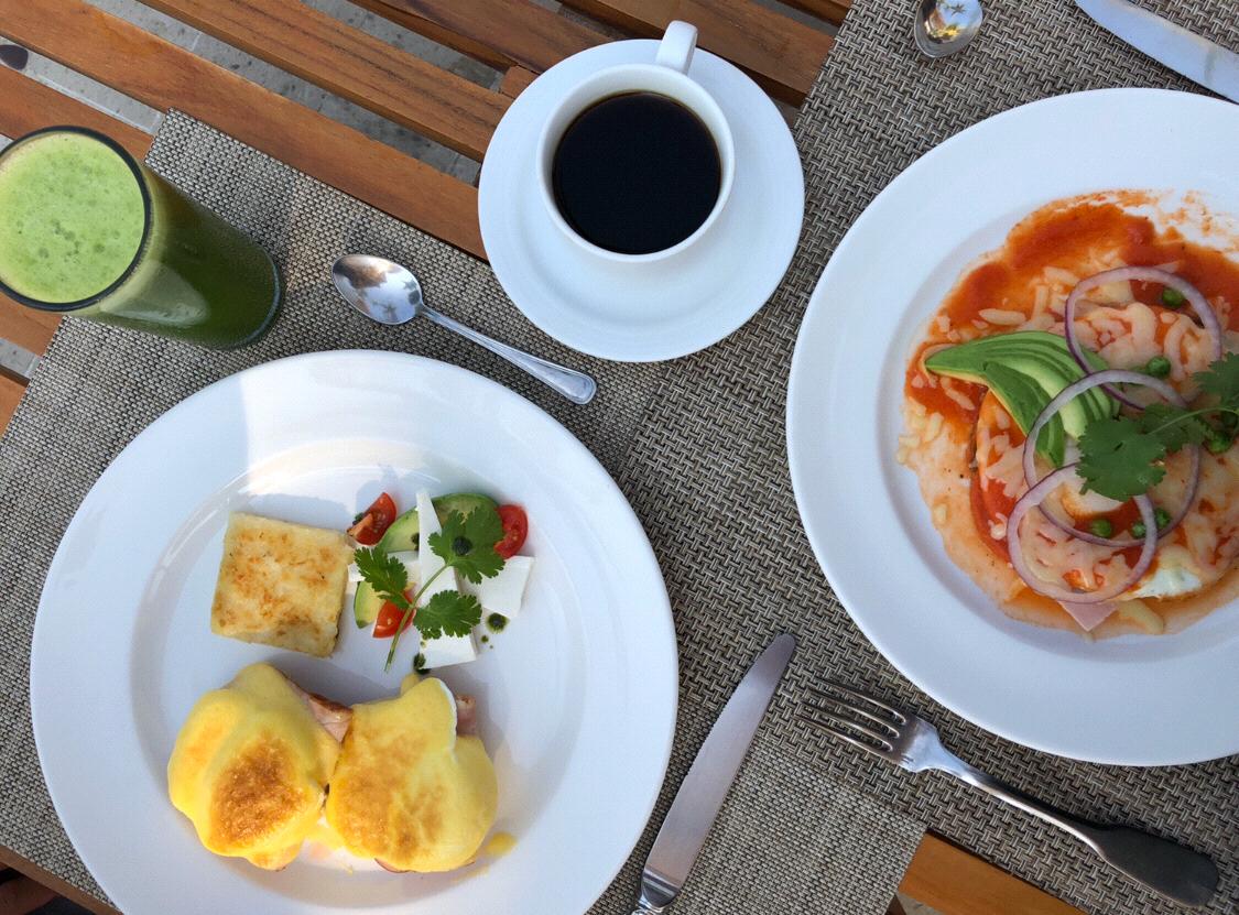 Tip: The kitchen will cook up anything you want for breakfast, you don't have to order off their menu!