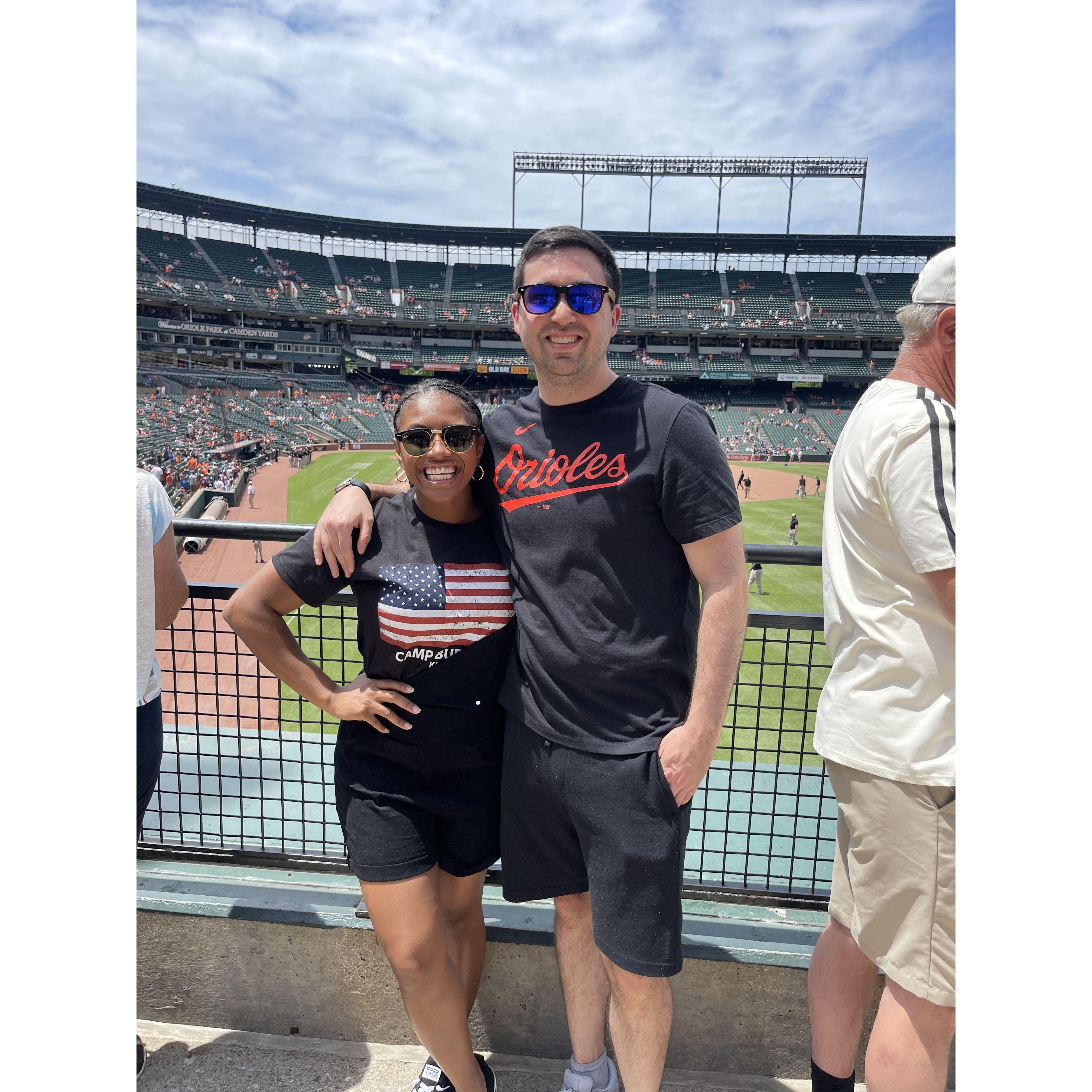 Goooooo O's! (Sam's team)