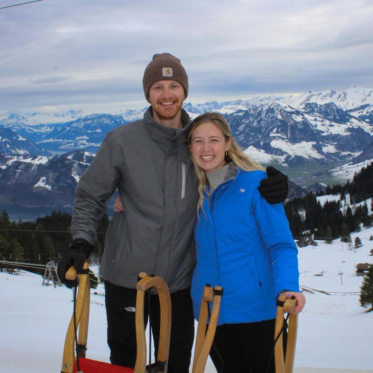 The next big European trip we took was with the Lowe family over Christmas 2021 into 2022! What a way to start the new year, in Switzerland!!