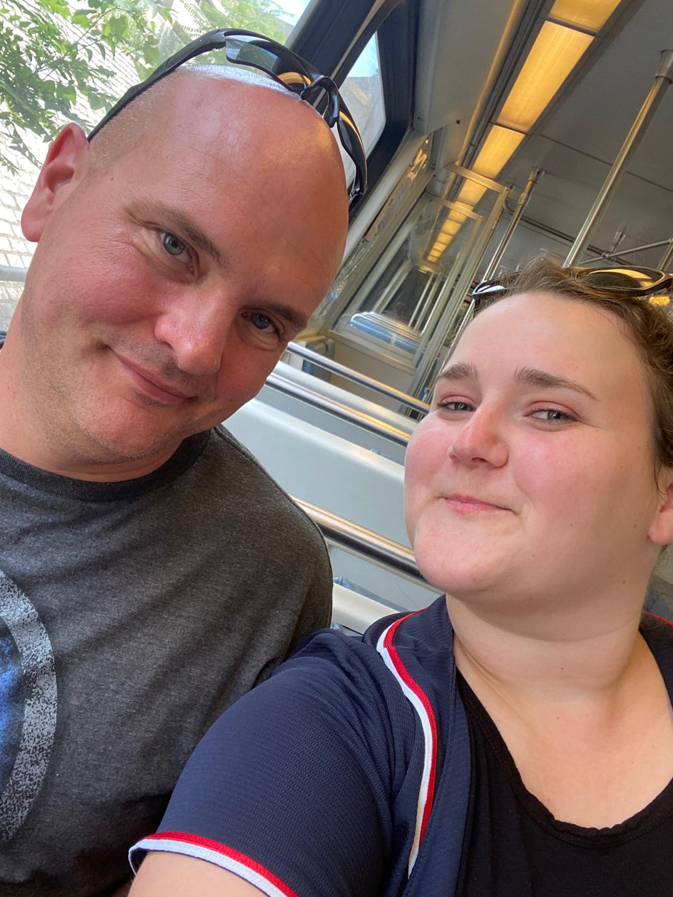 Taking Lyle to his first Nationals Game