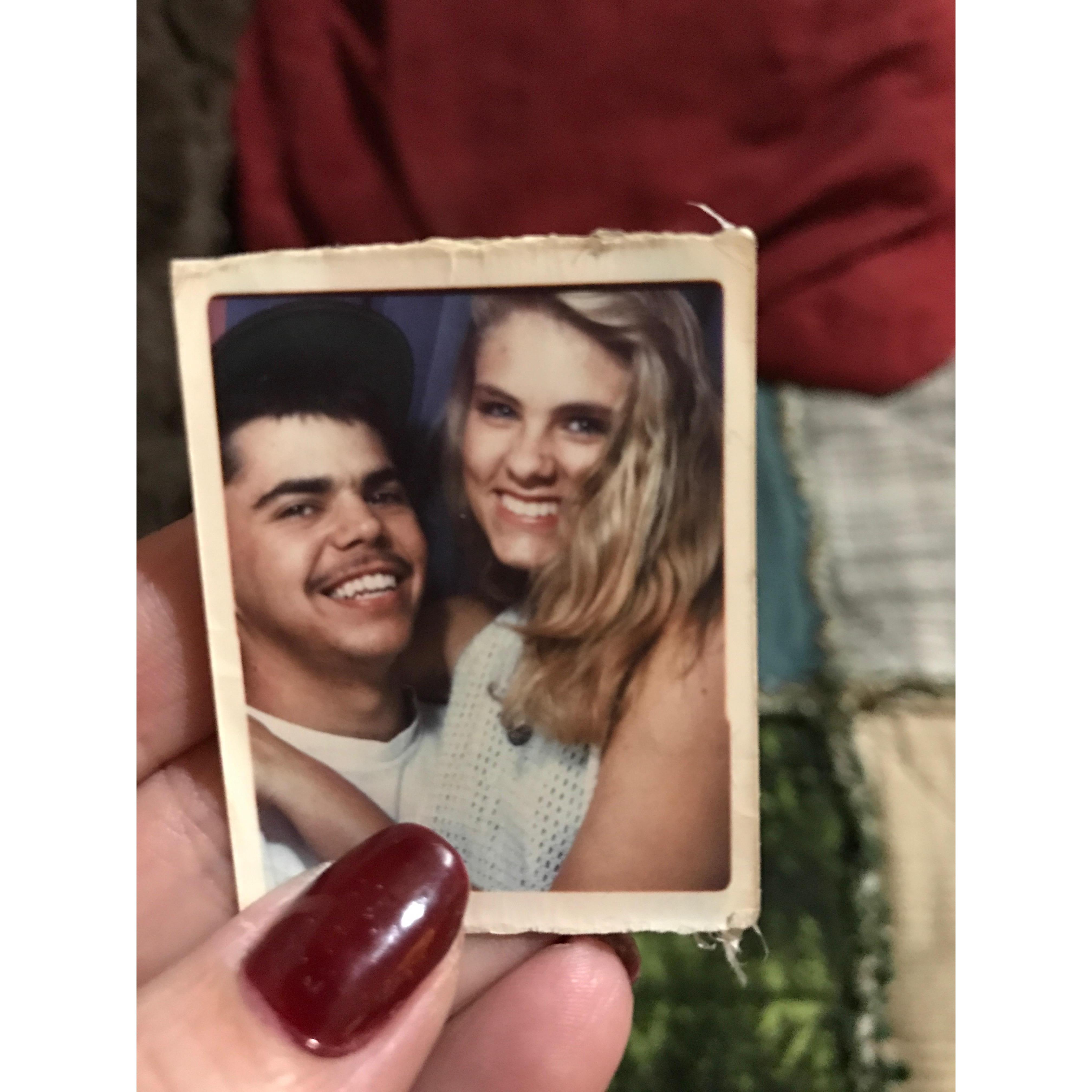 This was our first date in 1992