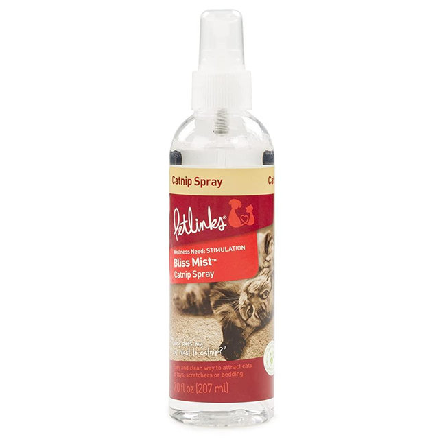 Petlinks Organic Catnip & Catnip Silverine/Blend for Cats & Kittens, Stimulating, Comes in a Spray/Pouch/Canister, Fun & Engaging Play - Multiple Sizes