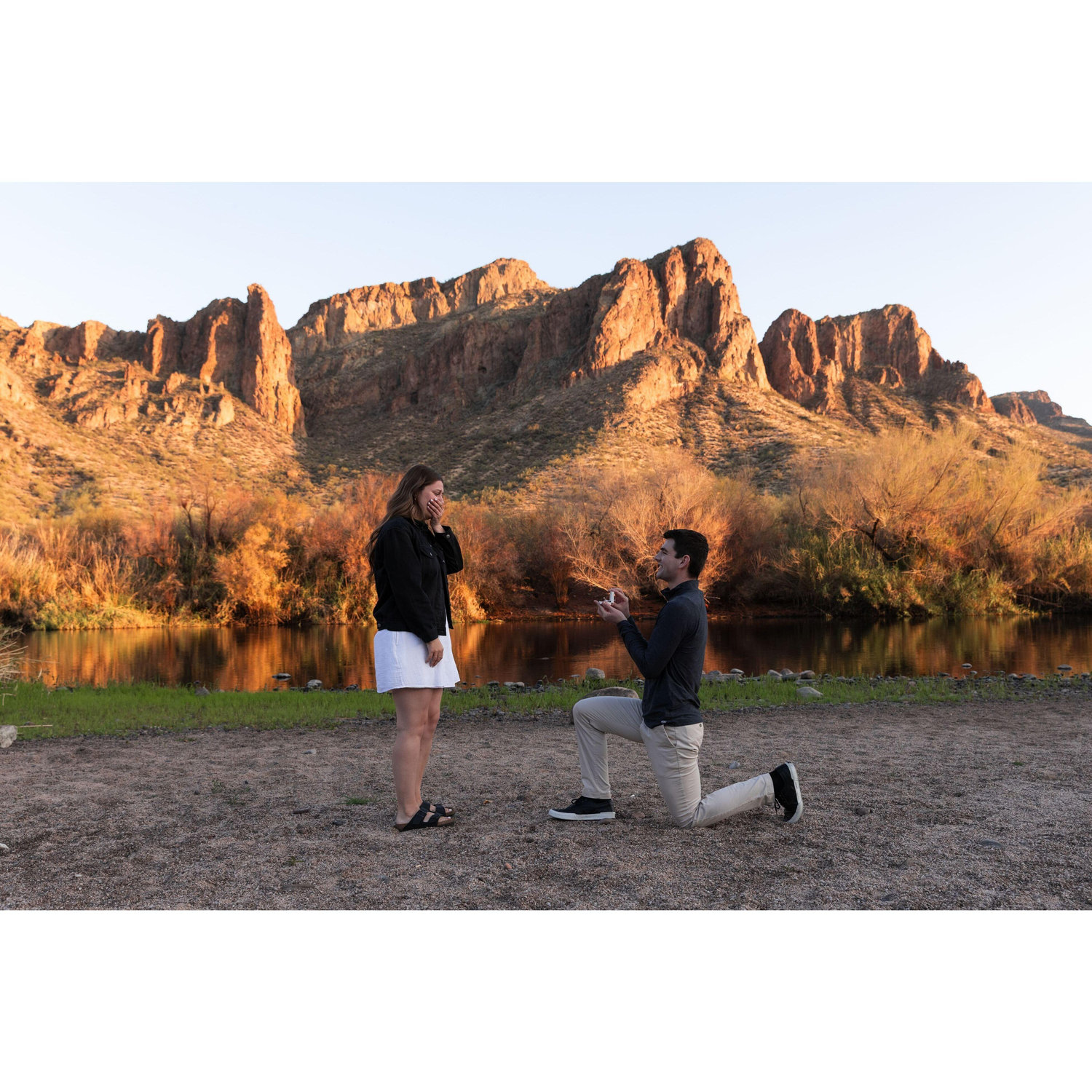 The BEST DAY EVER! On our 5th anniversay Logan popped the big question.