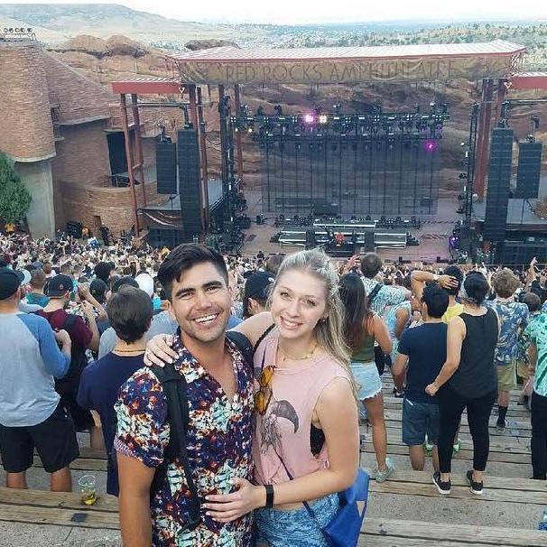 Our first concert at Red Rocks - the day we said "I love you!" | Morrison, CO | Sep 2017
