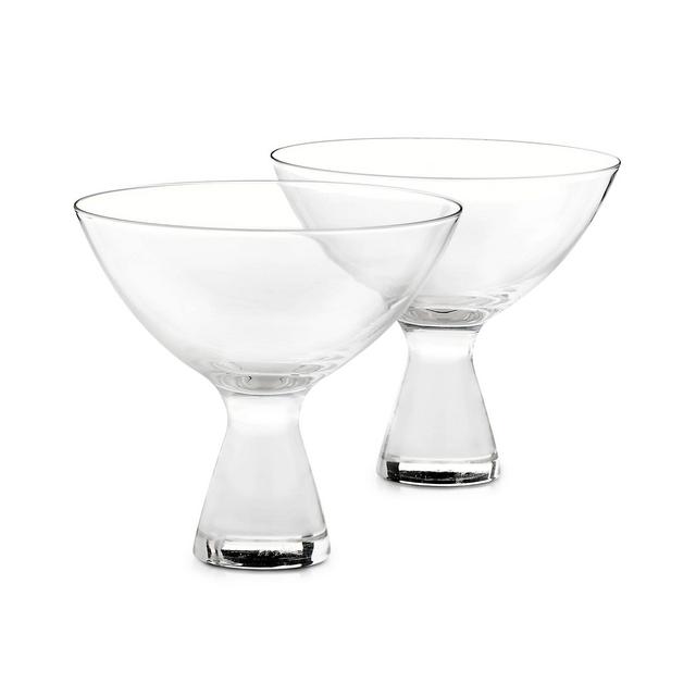 Hotel Collection Plateau Martini Glasses, Set of 2, Created for Macy's