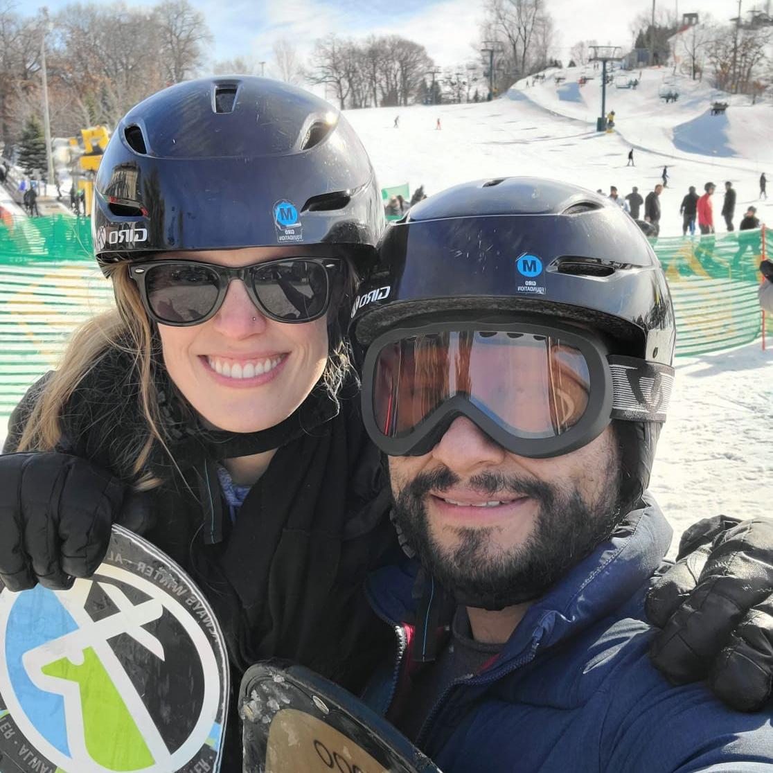 Snowboarding