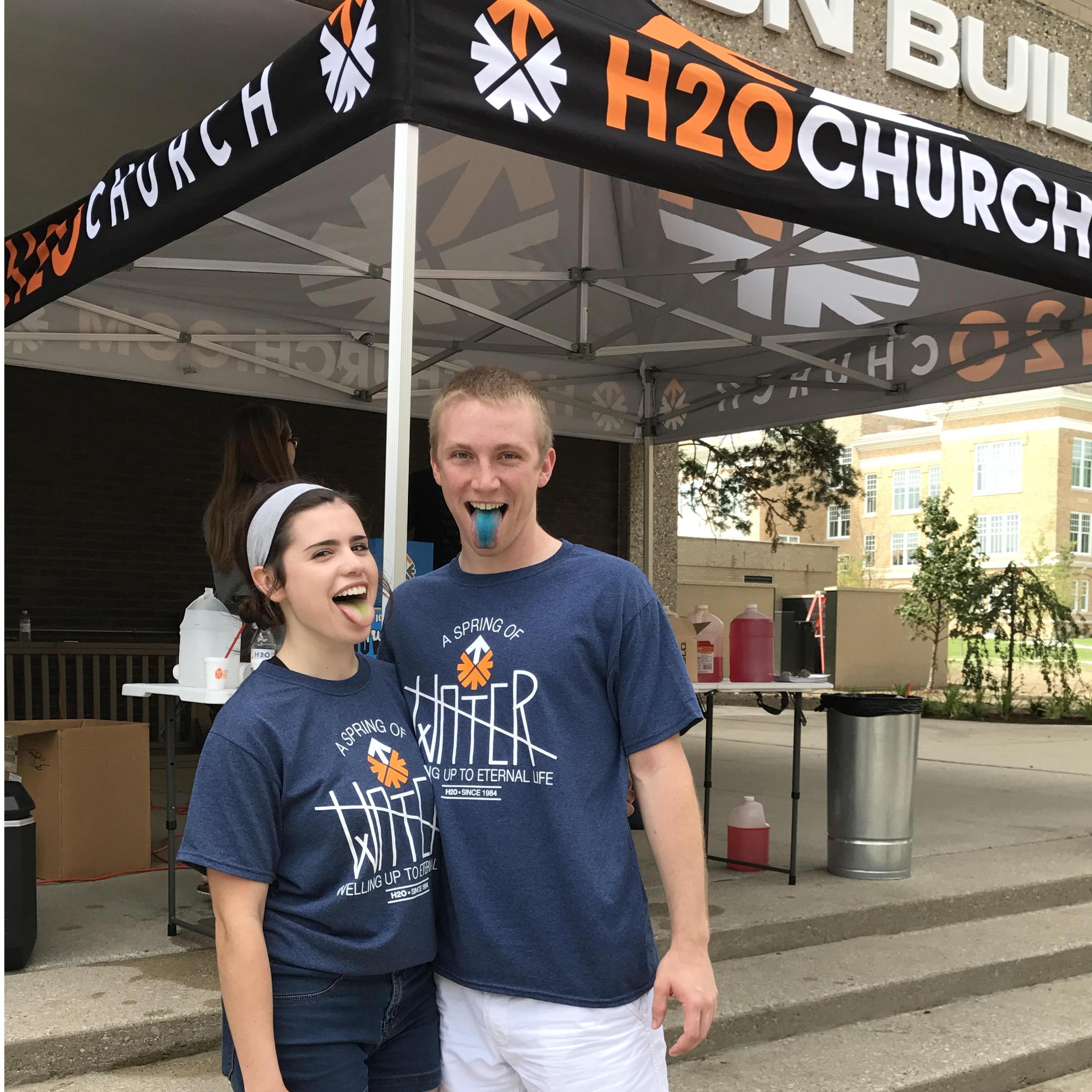 We also love serving at H2O together
