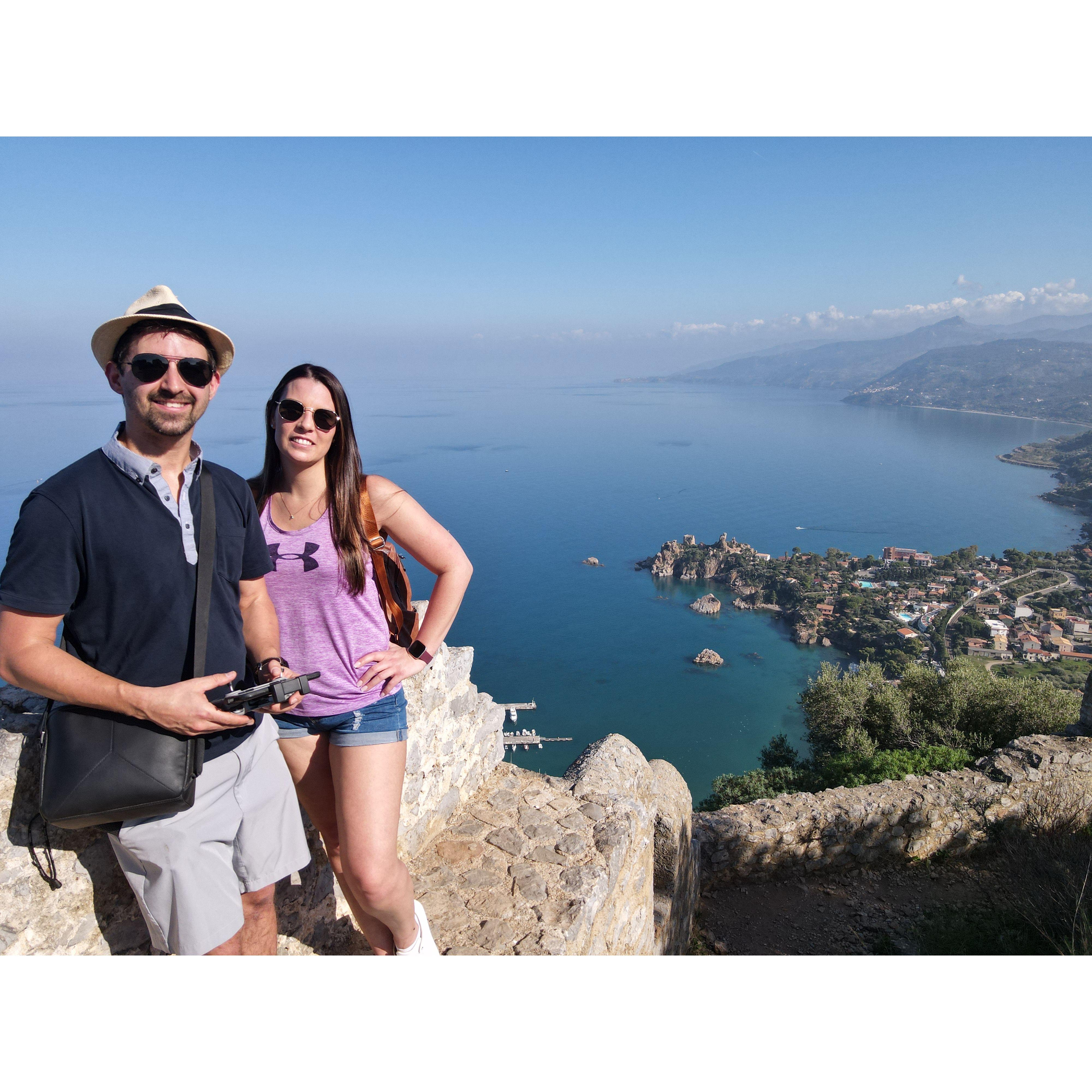 Beautifual views from La Rocha - Chefalu Sicily
