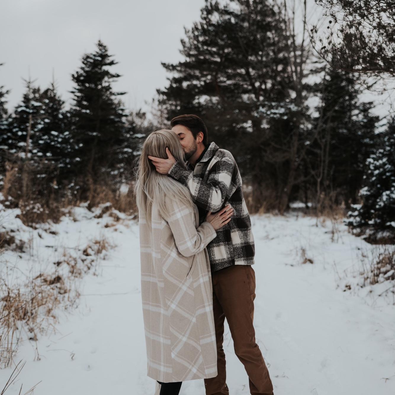 Winter engagement photos!