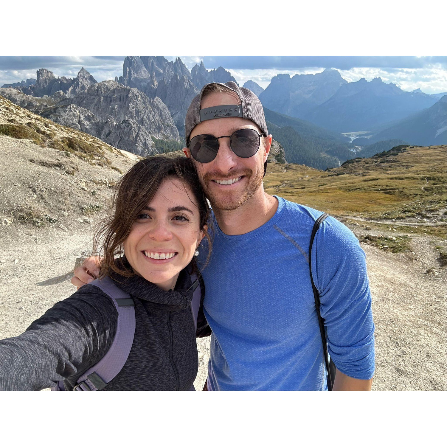 Our first hike in the Italian Dolomites!