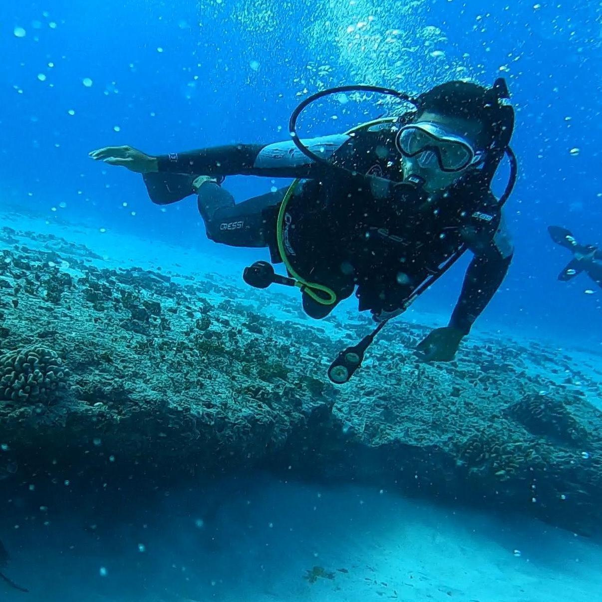 Diving in Hawaii