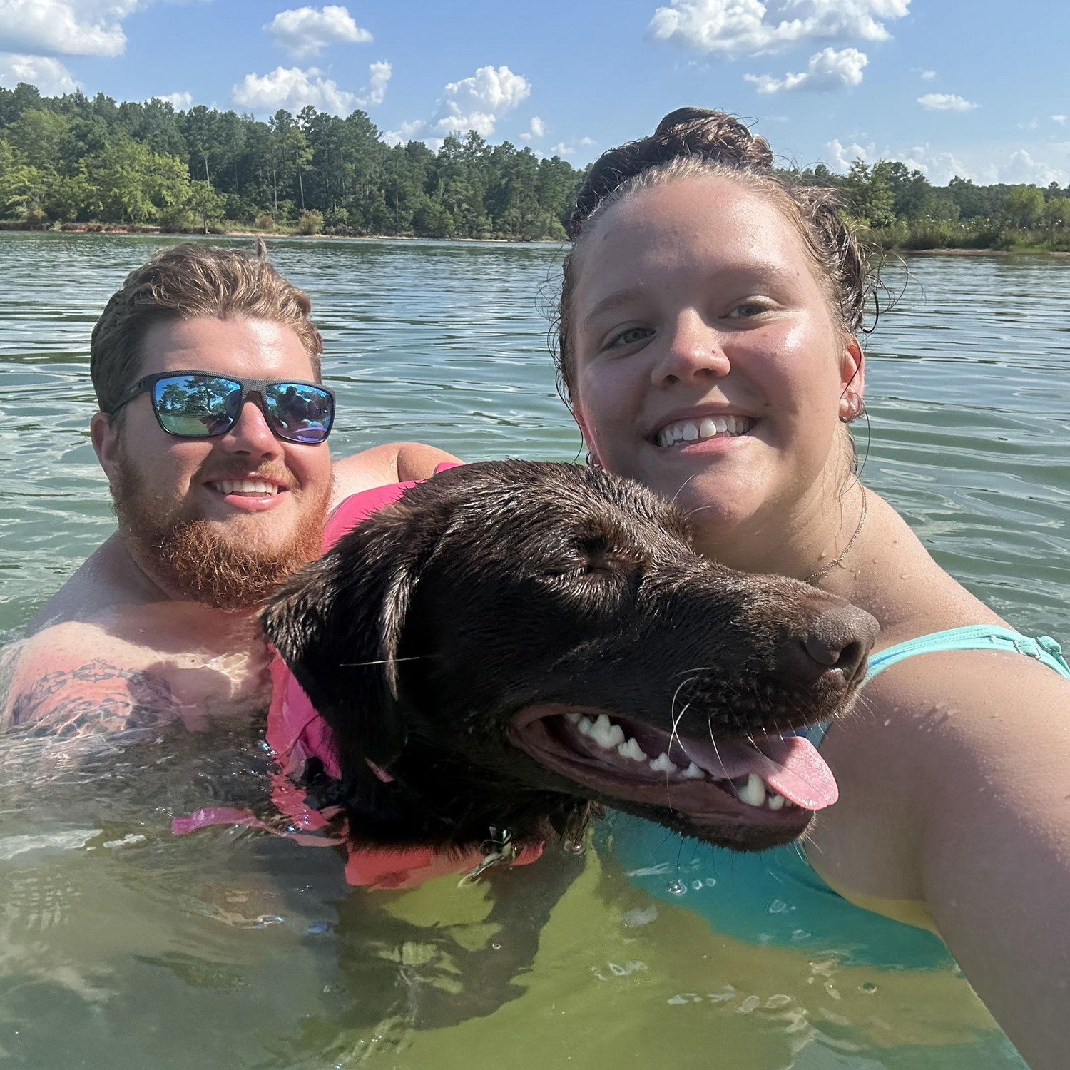 Lake days with Maple girl!
