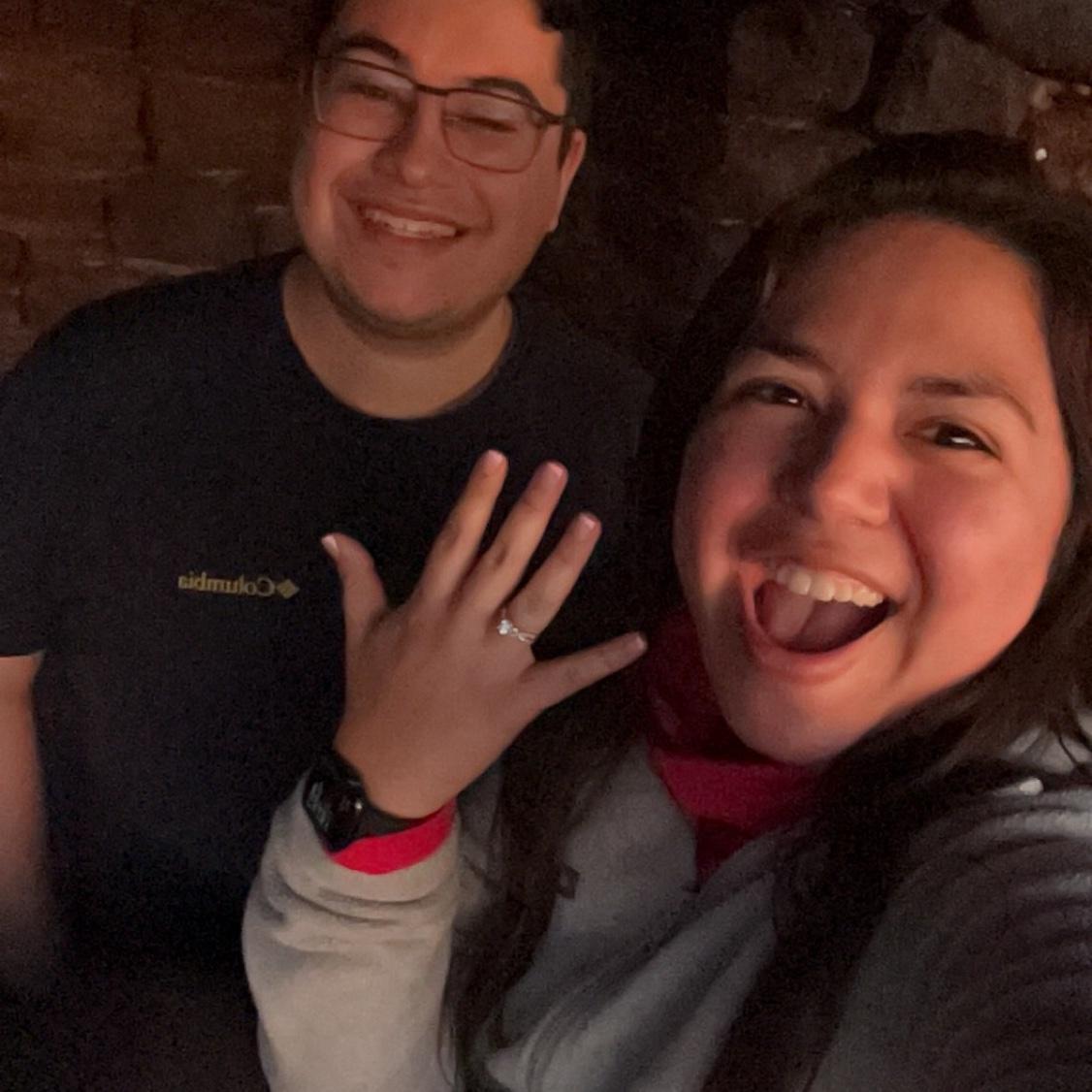 Bastrop State Park | 02.16.2025 | Noah proposed to Miranda where they hiked together on their first-month anniversary of dating in 2020 ❤️