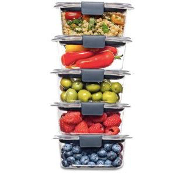 Rubbermaid Food Storage Containers 5 Pack
