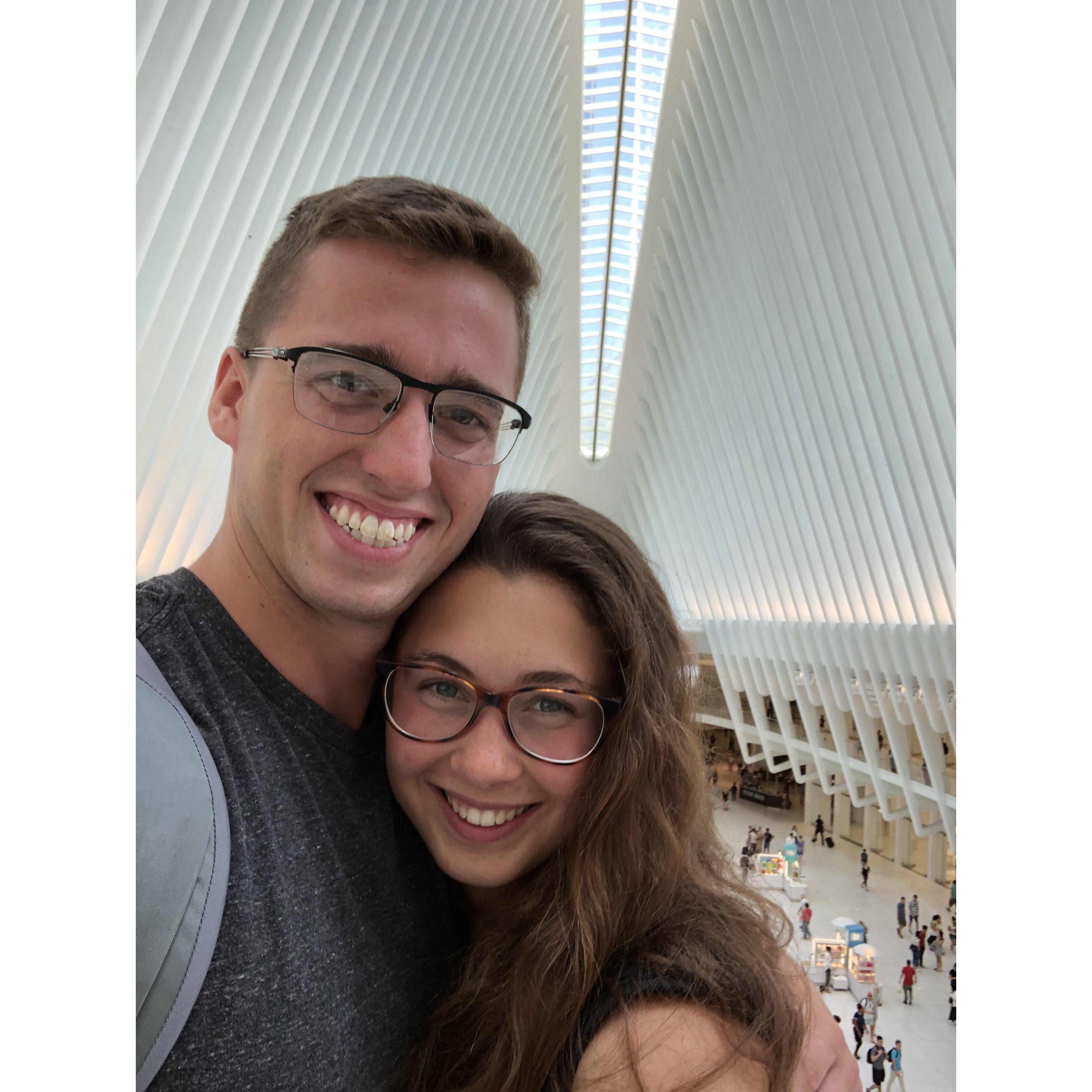 Trip to NYC after a long-distance summer while she studied abroad in Chile