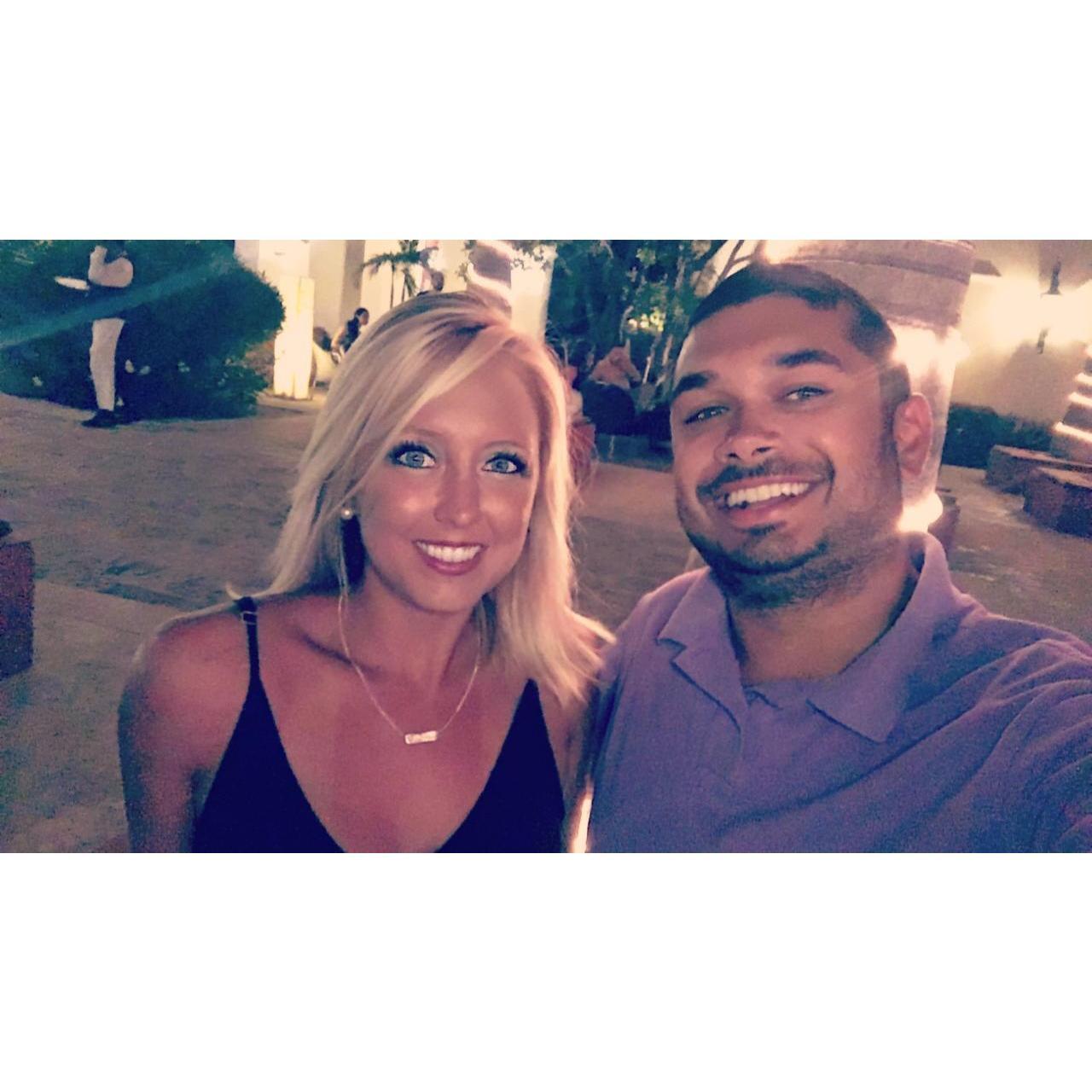 Ryan told me he loved me on our first trip to Mexico. That better have been him talking and not the tequila. None the less, I told him I loved him too. #tequilatalks