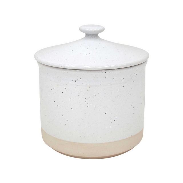 Casa Fina Fattoria Kitchen Canisters, Stone - Medium