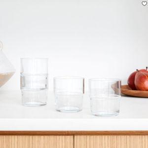 Essential Stacking Drinking Glass - Short (Set of 4)