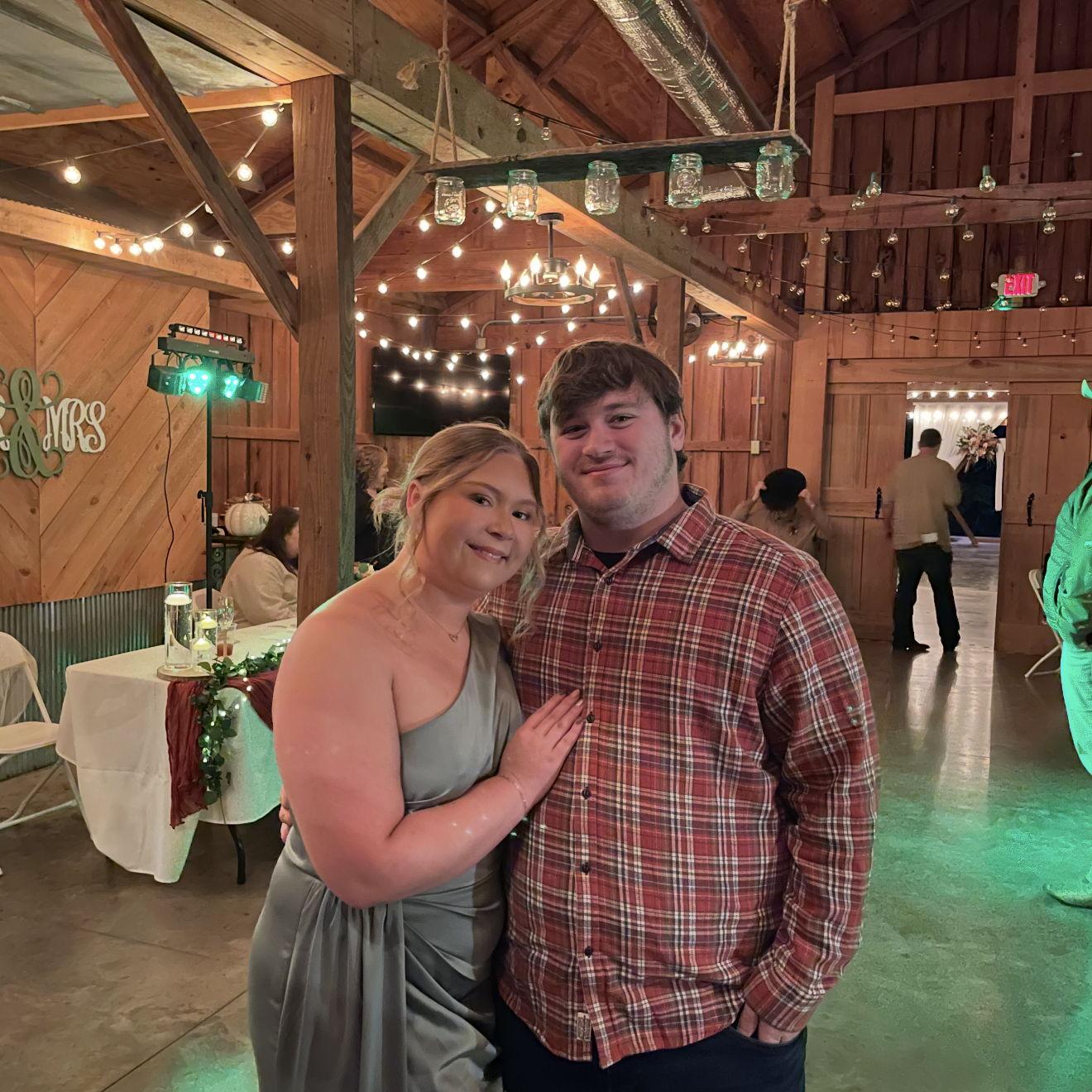 My friend's wedding.