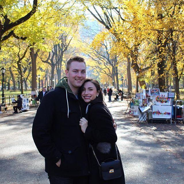 Our First Fall in NYC together. Forever in love with our Falls together.
