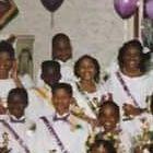 Our first ball together as children