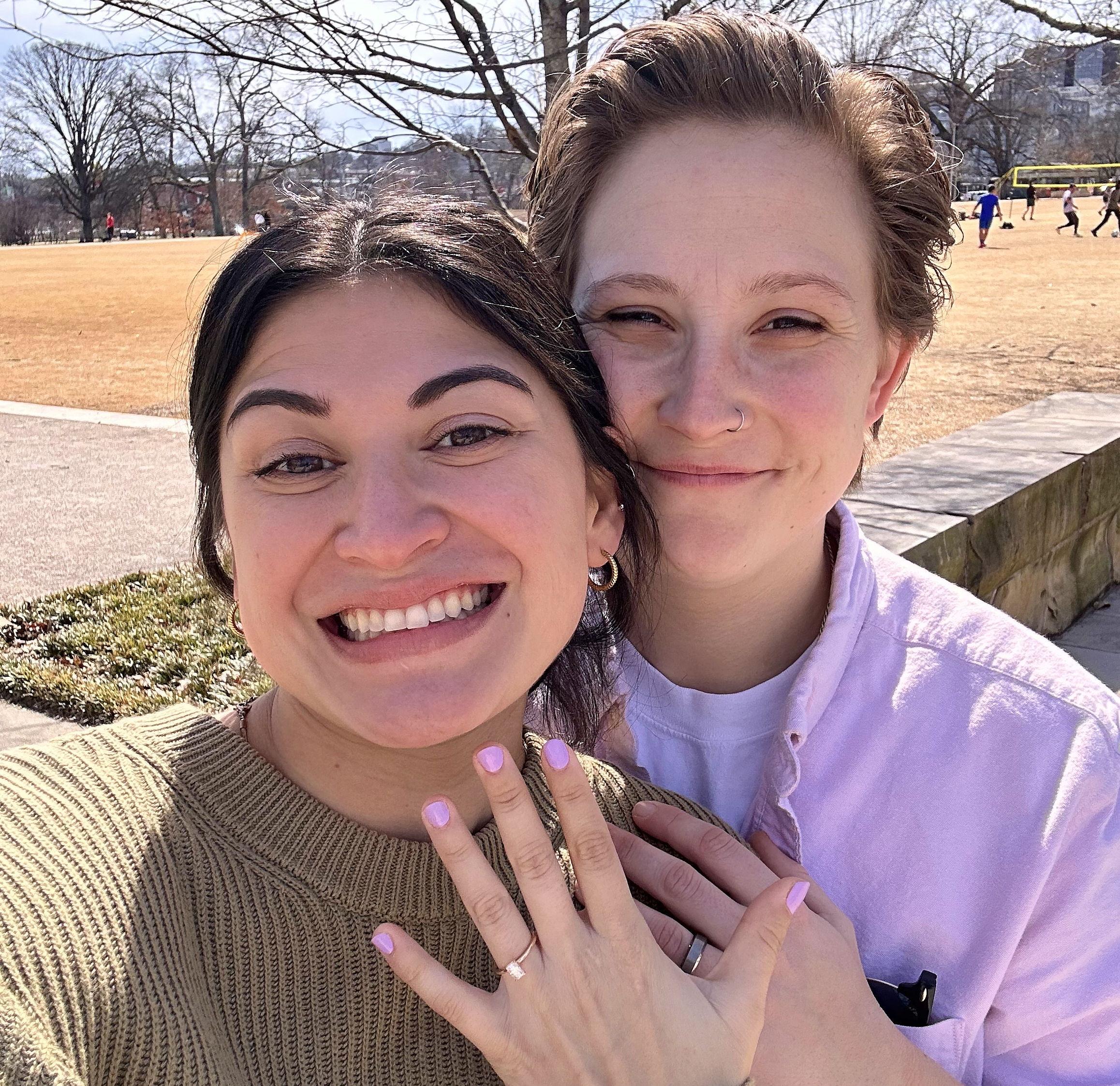 The Wedding Website of Hannah Belle Peach and Sydney Micaela Garza