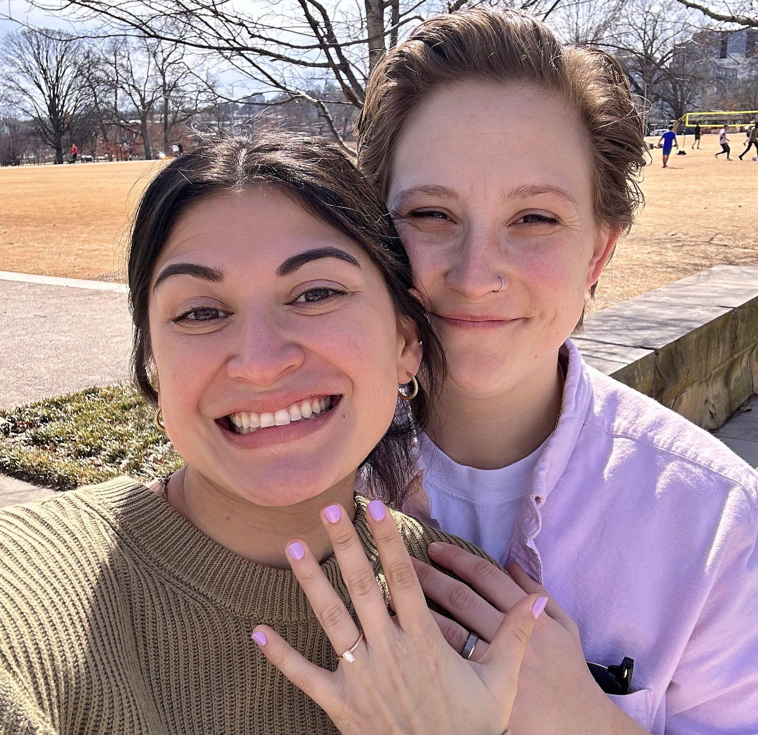 The Wedding Website of Hannah Belle Peach and Sydney Micaela Garza