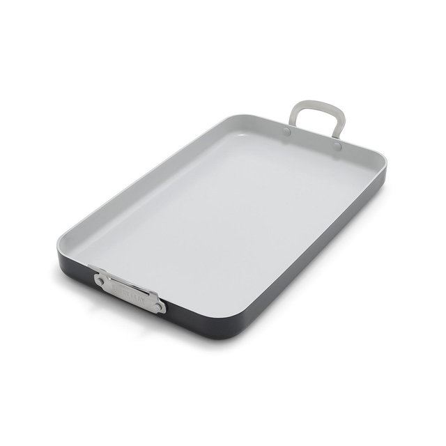 GreenPan Bobby Flay Ceramic Nonstick Double 11" Burner Griddle
