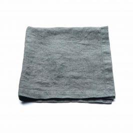 Forest Green Linen Napkin, 20"