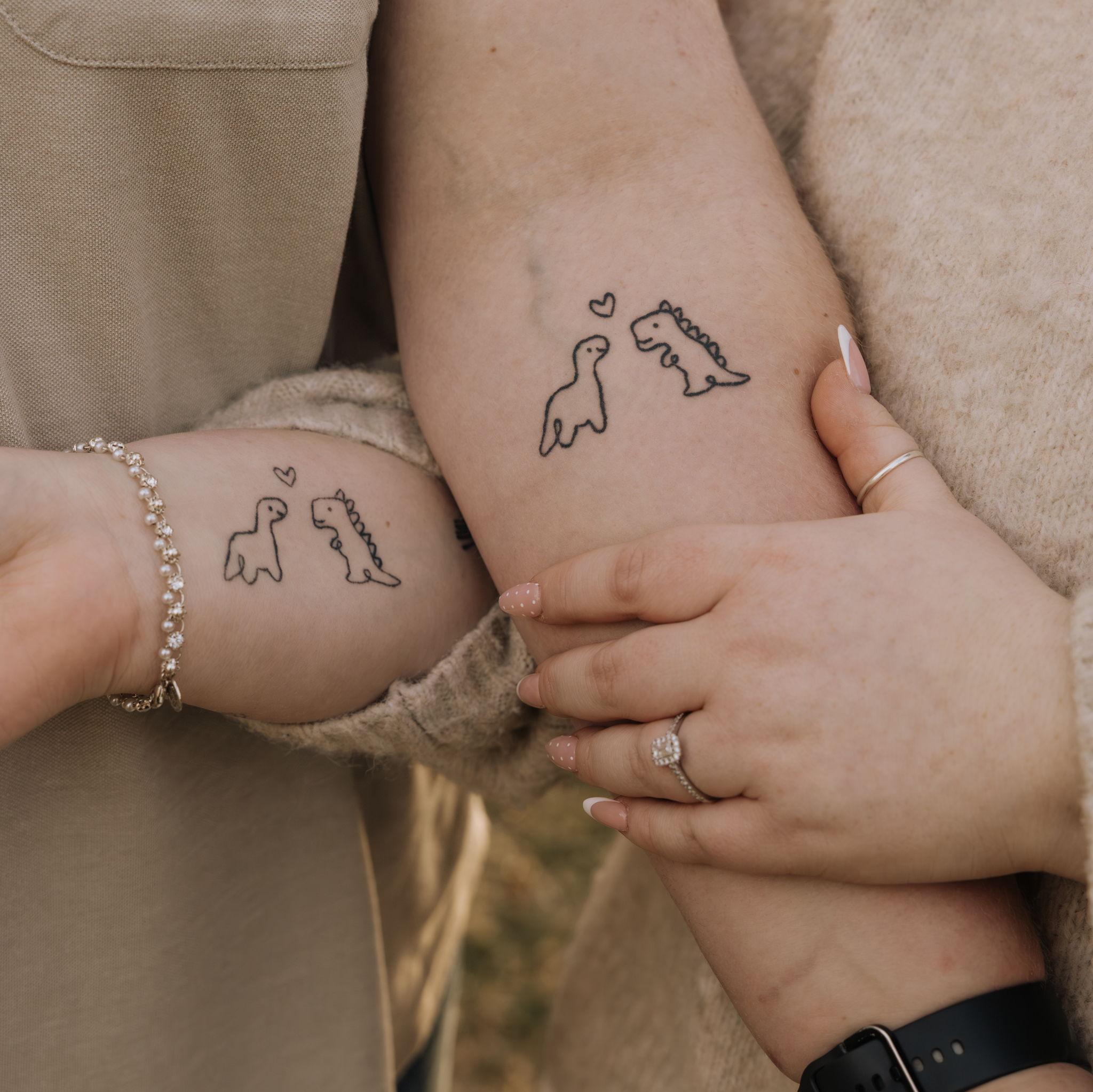 Our matching tattoos