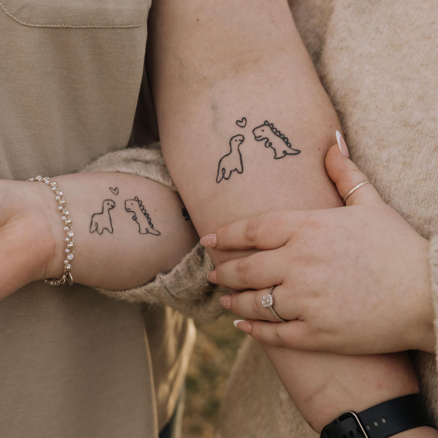 Our matching tattoos